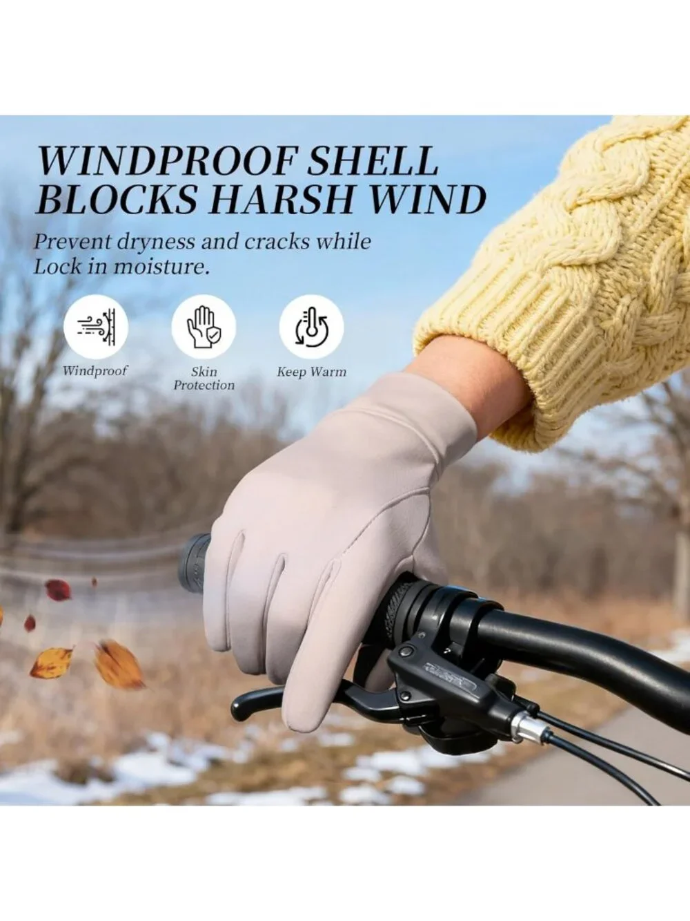 Warm Touchscreen Winter Gloves for Women | Soft Fleece, Water-Resistant